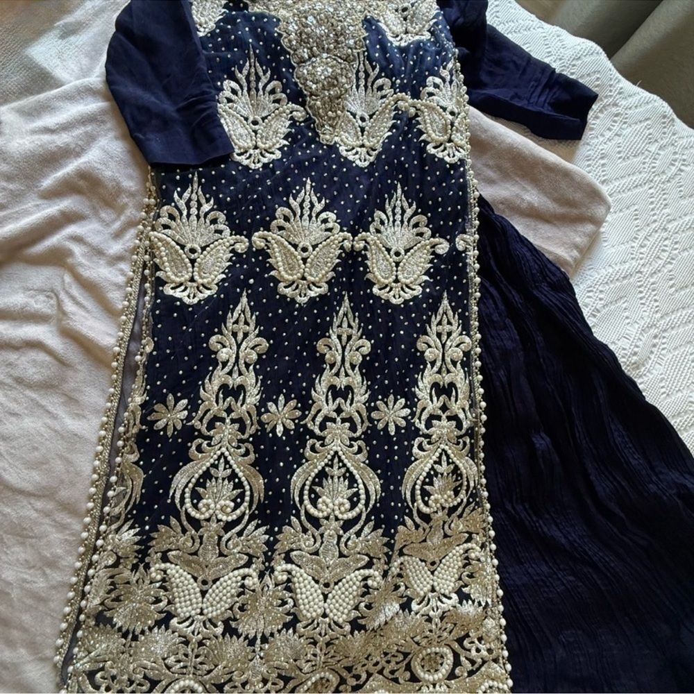 PAKISTANI CUSTOM FORMAL PARTY DESIGNER DRESS INDIAN